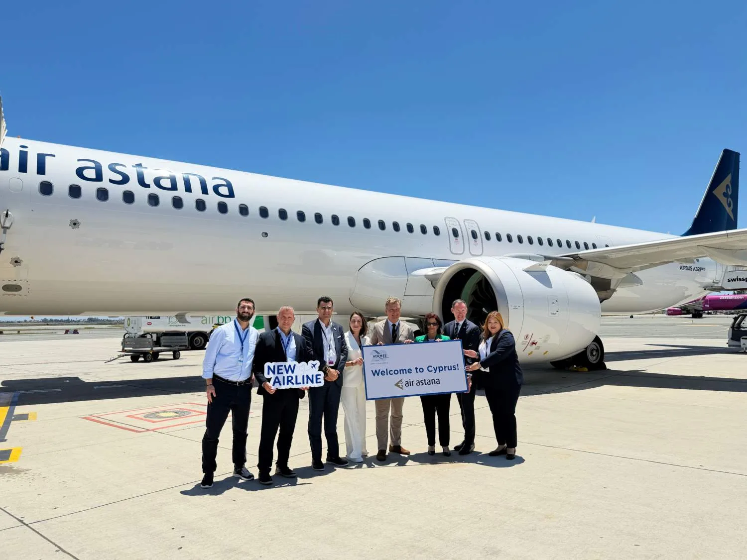 Air Astana inicia vuelos directos que unen Kazajistán con Chipre