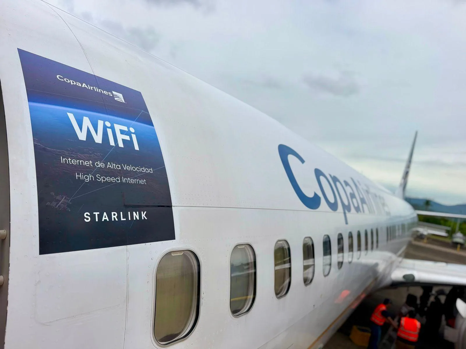 Copa Airlines incorpora conexión Starlink para WiFi de alta velocidad en sus vuelos