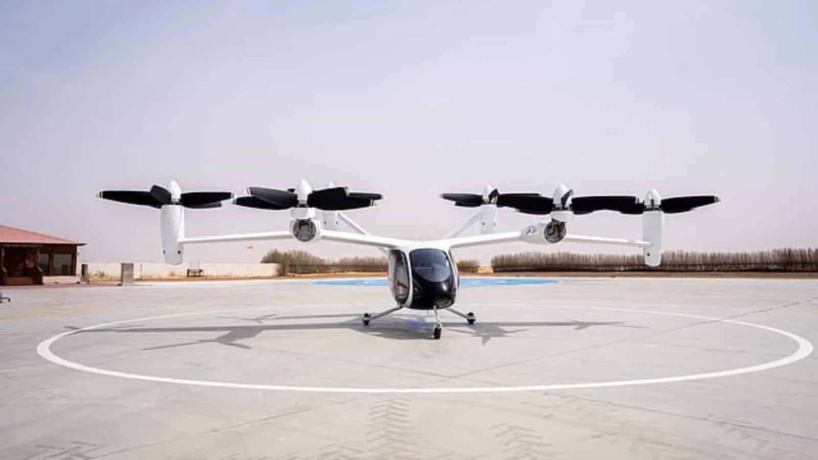 Emiratos Árabes inaugura el primer vertipuerto comercial para taxis aéreos eléctricos