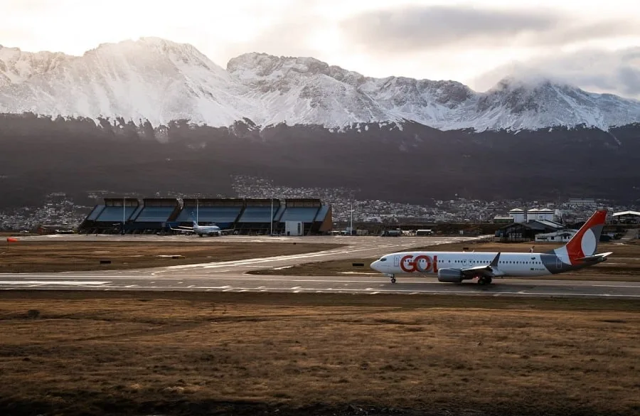 Gol inauguró vuelo directo entre San Pablo y Ushuaia para potenciar el turismo invernal